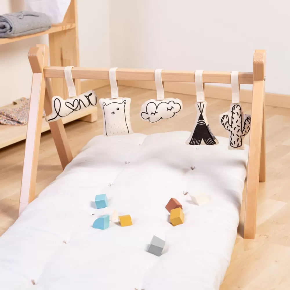 Shop Childhome Baby Gym Figuurtjes - Canvas - Set Van 5