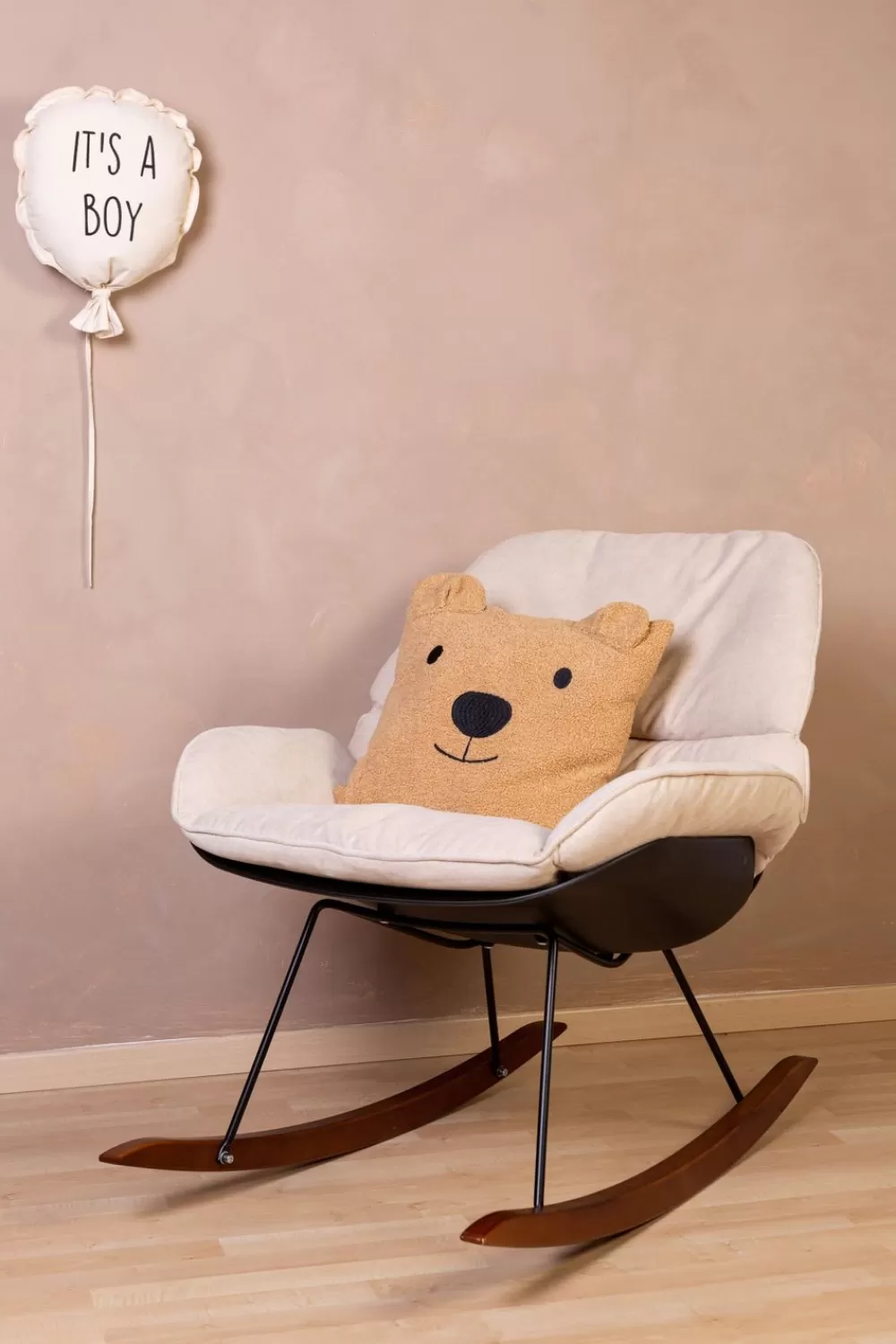 Hot Childhome Canvas Ballon - It'S A Boy - Muurdecoratie - 35X26X8 Cm