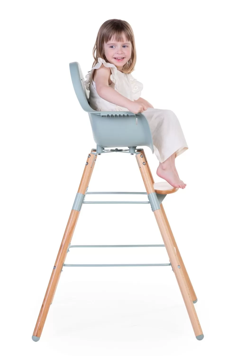 Sale Childhome Evolu Extra Set Lange Poten + Voetsteun - Hout - Munt