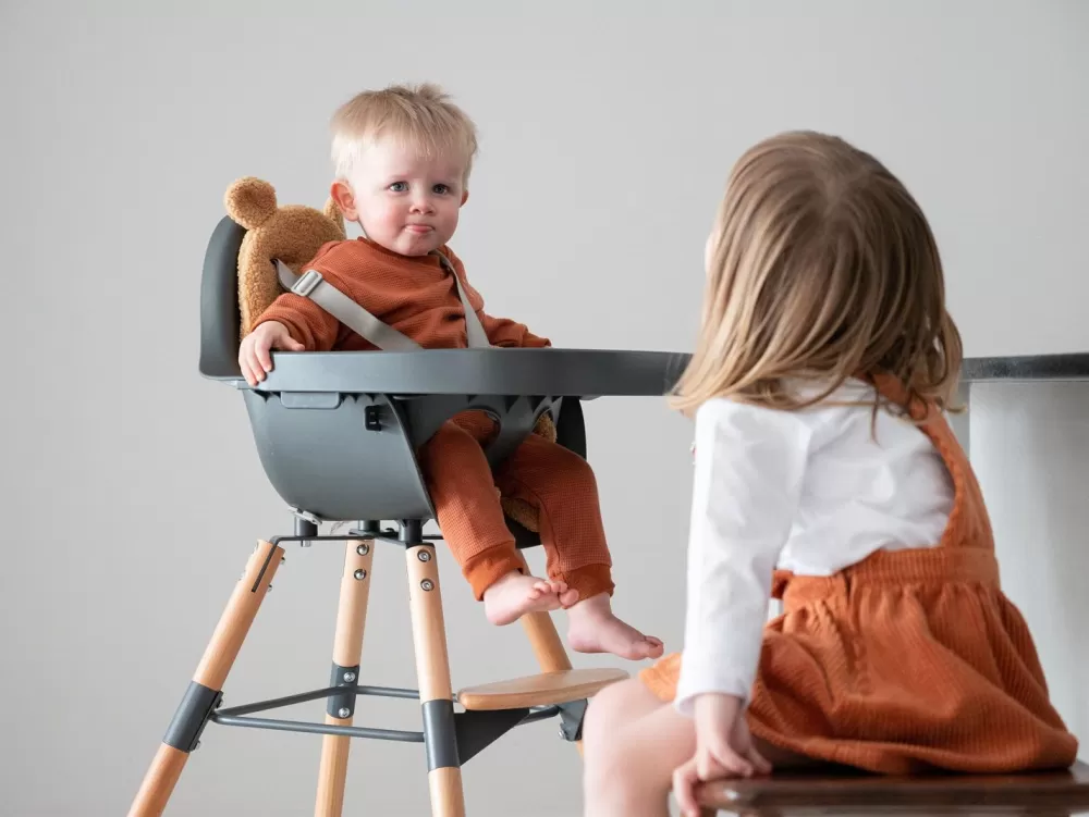 Cheap Childhome Evolu Kinderstoel - Verstelbaar In Hoogte (50-75 Cm/*90 Cm) - Naturel Antraciet