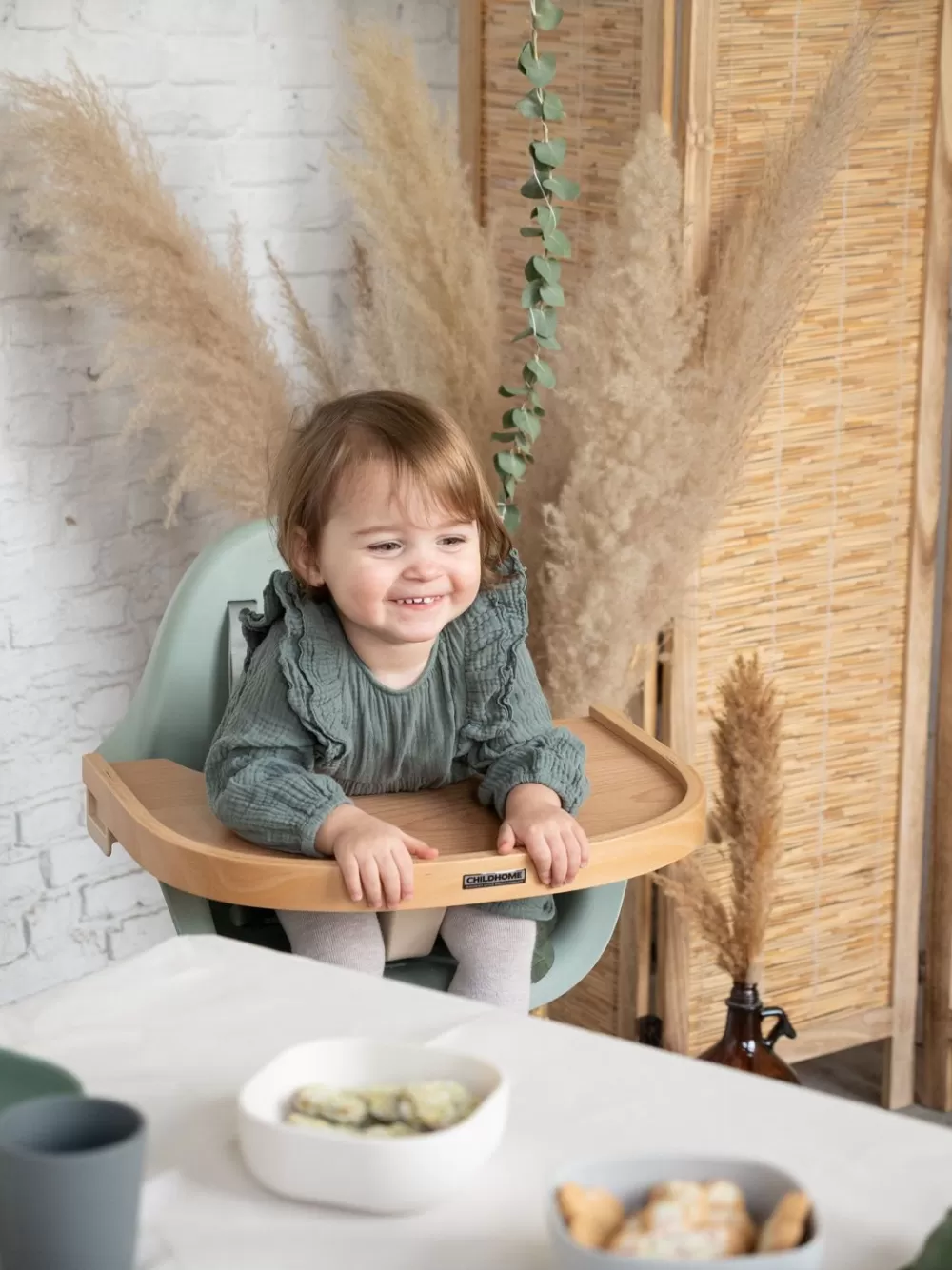 Shop Childhome Evolu Kinderstoel - Verstelbaar In Hoogte (50-75 Cm/*90 Cm) - Naturel Munt