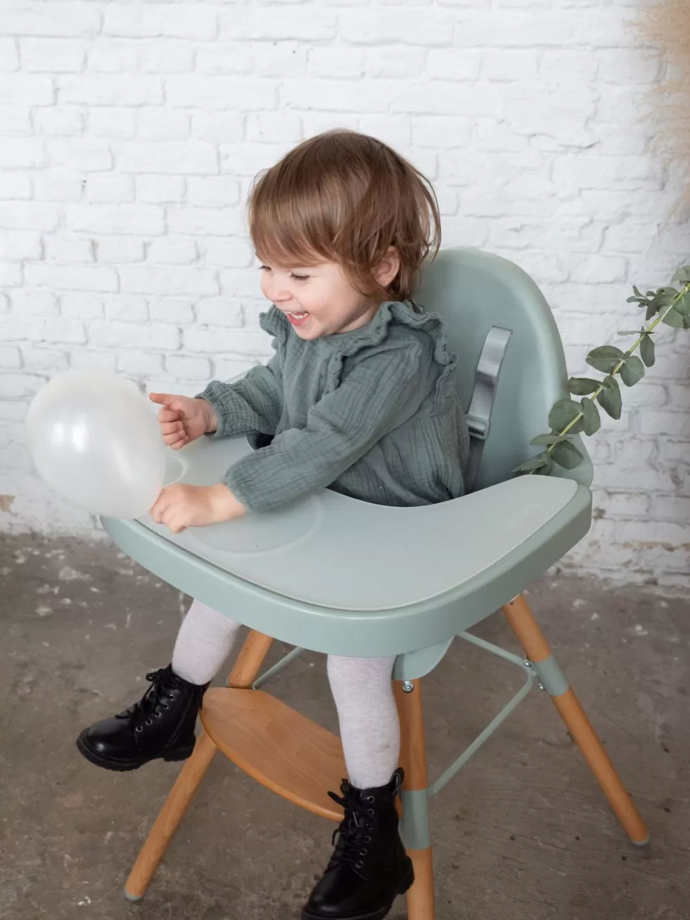 Shop Childhome Evolu Kinderstoel - Verstelbaar In Hoogte (50-75 Cm/*90 Cm) - Naturel Munt