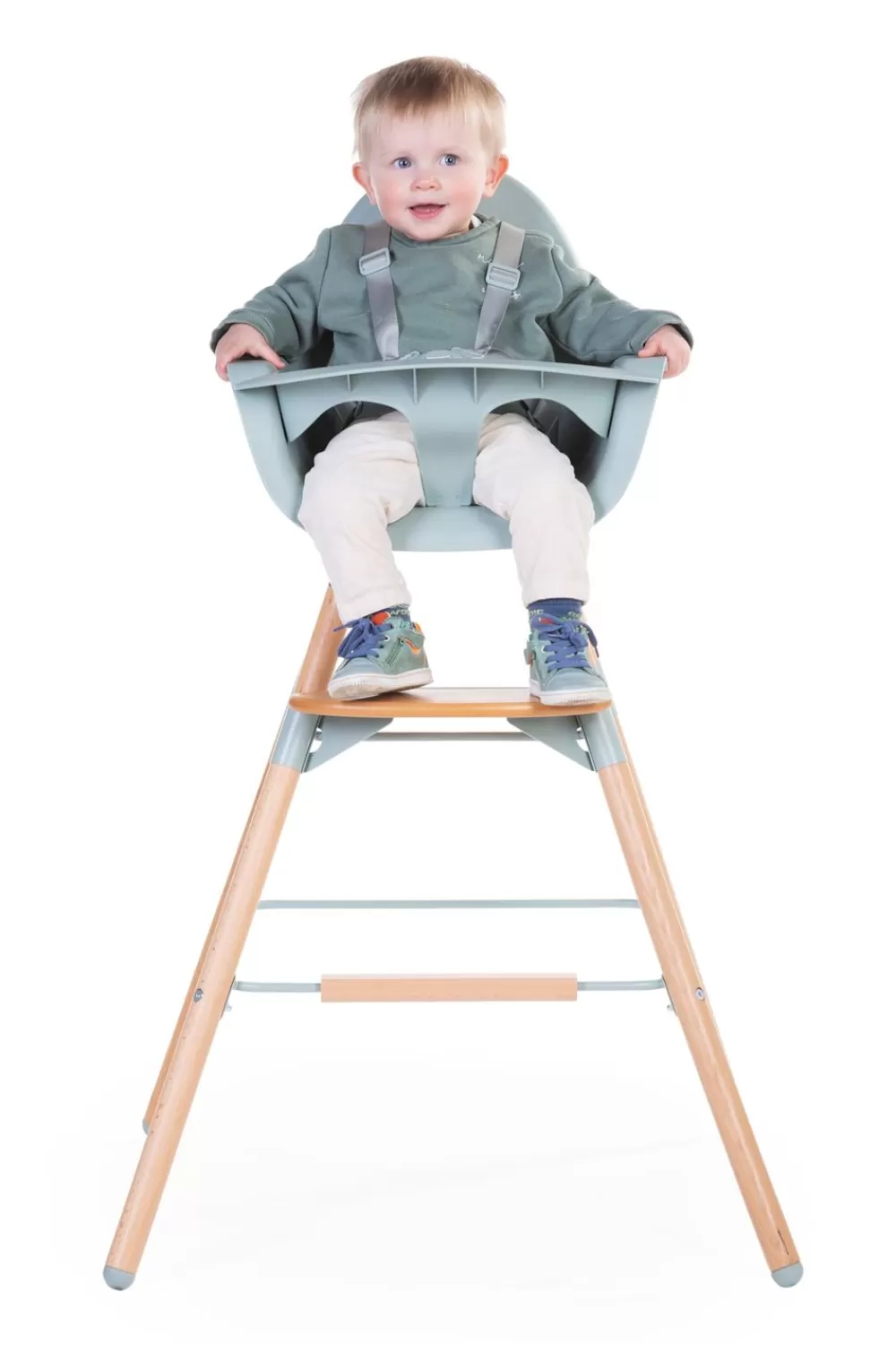 Shop Childhome Evolu Kinderstoel - Verstelbaar In Hoogte (50-75 Cm/*90 Cm) - Naturel Munt