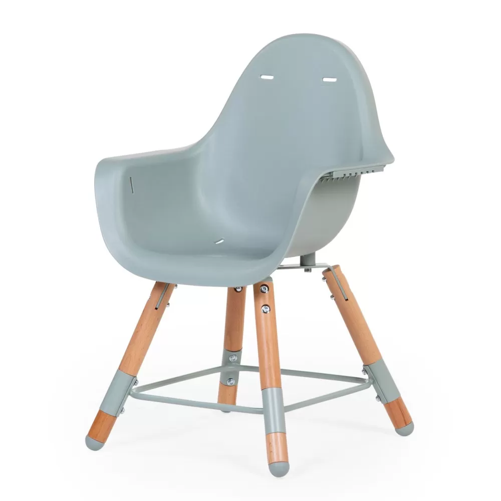 Shop Childhome Evolu Kinderstoel - Verstelbaar In Hoogte (50-75 Cm/*90 Cm) - Naturel Munt