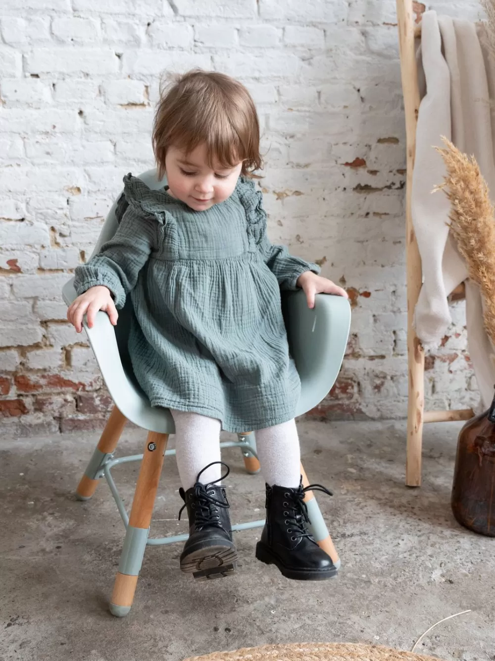 Shop Childhome Evolu Kinderstoel - Verstelbaar In Hoogte (50-75 Cm/*90 Cm) - Naturel Munt