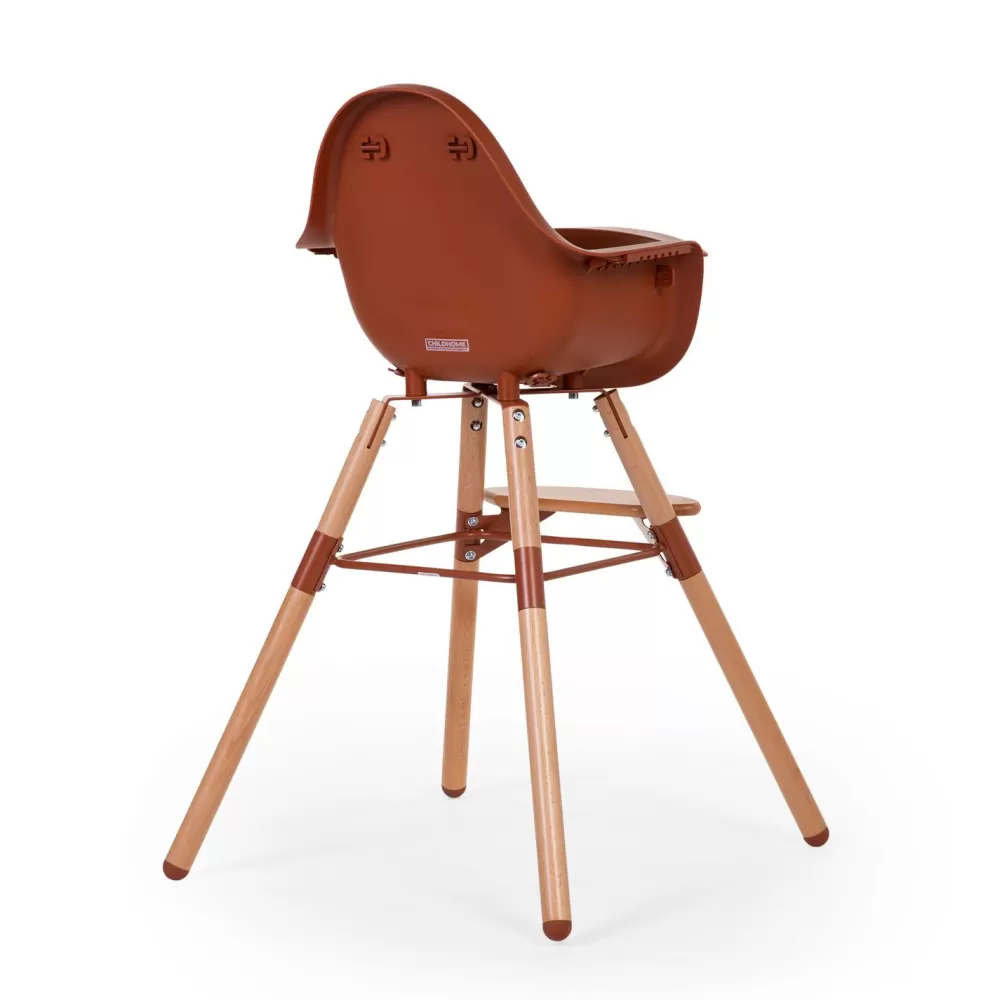 Sale Childhome Evolu Kinderstoel - Verstelbaar In Hoogte (50-75 Cm/*90 Cm) - Naturel Roest