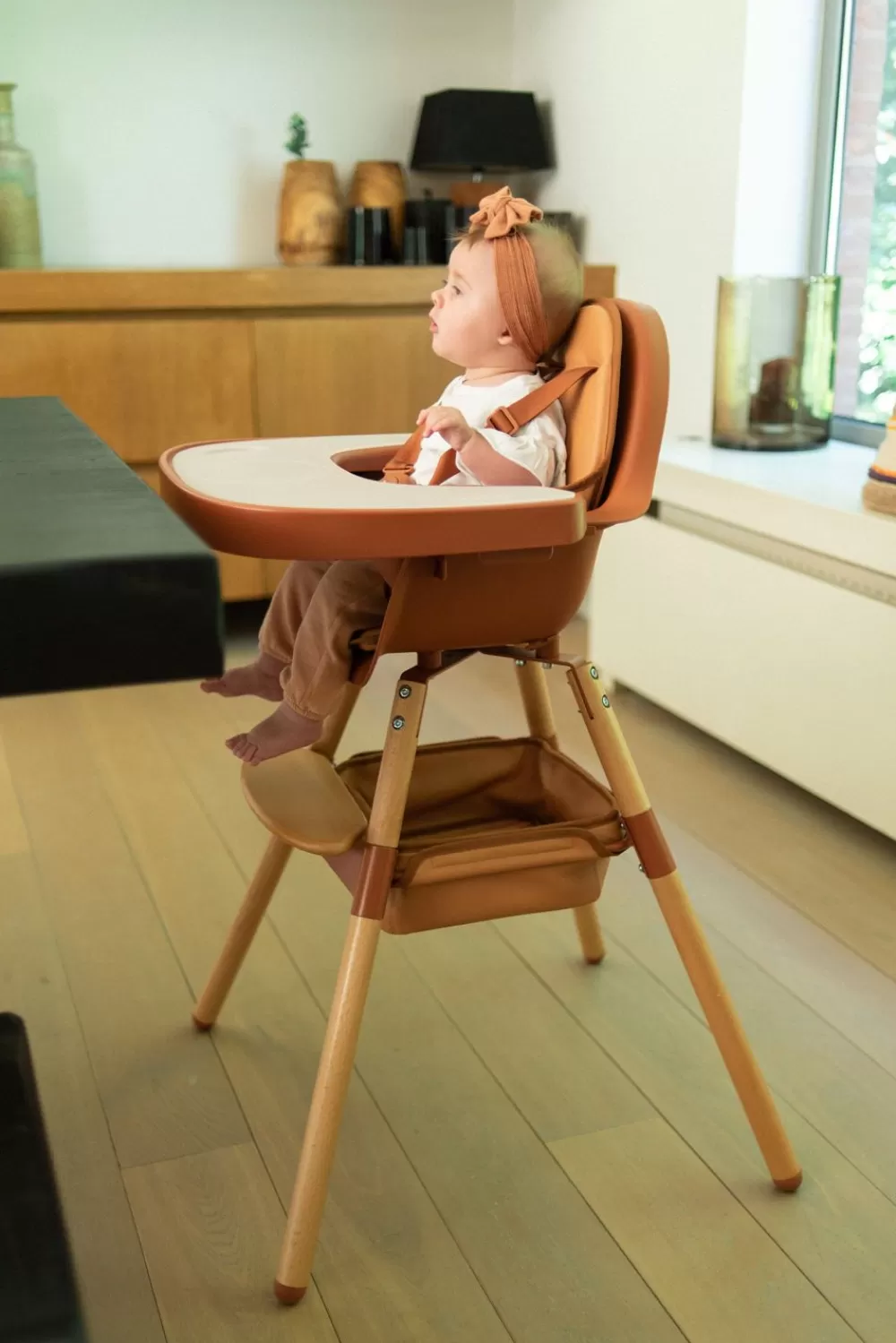Sale Childhome Evolu Kinderstoel - Verstelbaar In Hoogte (50-75 Cm/*90 Cm) - Naturel Roest