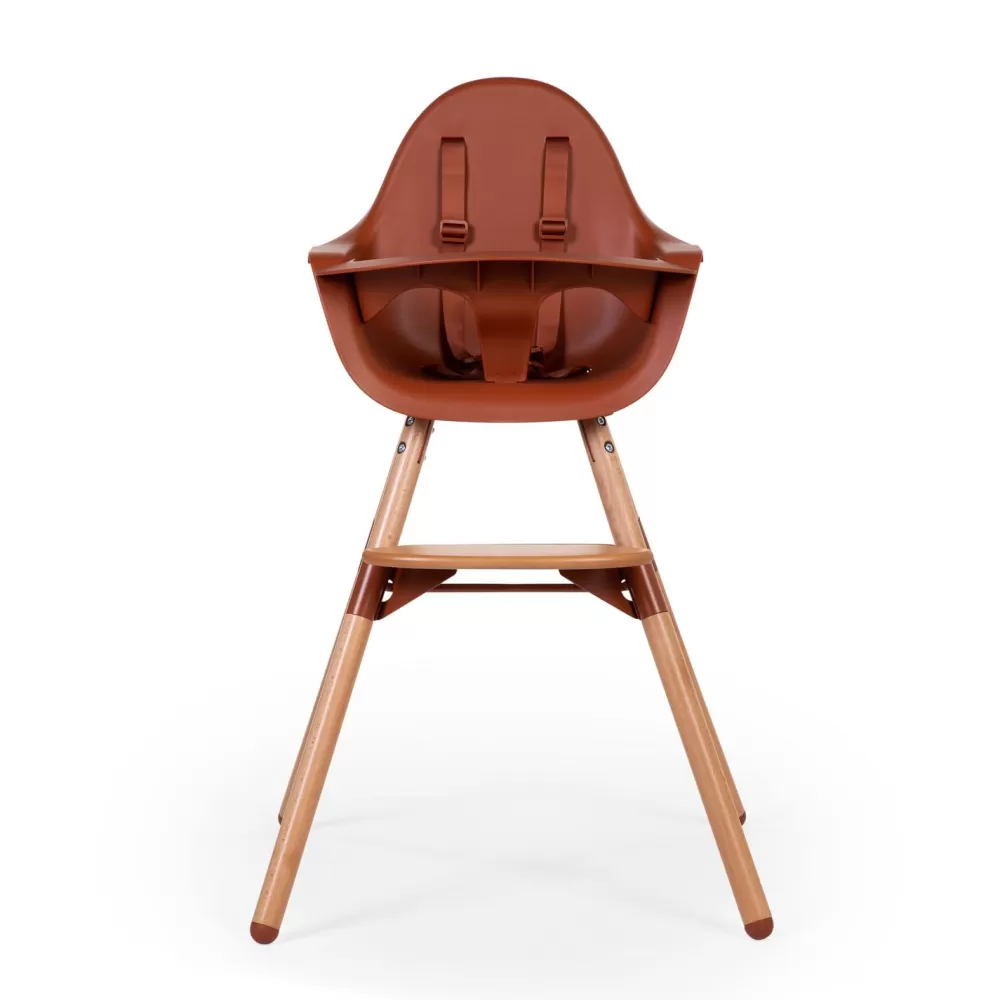 Sale Childhome Evolu Kinderstoel - Verstelbaar In Hoogte (50-75 Cm/*90 Cm) - Naturel Roest