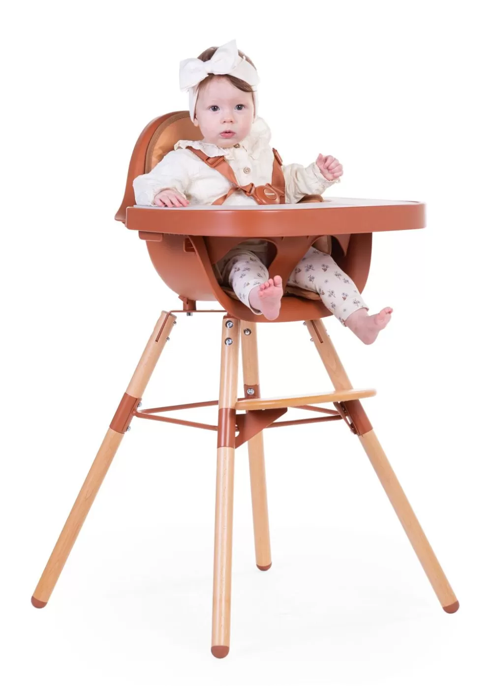 Sale Childhome Evolu Kinderstoel - Verstelbaar In Hoogte (50-75 Cm/*90 Cm) - Naturel Roest