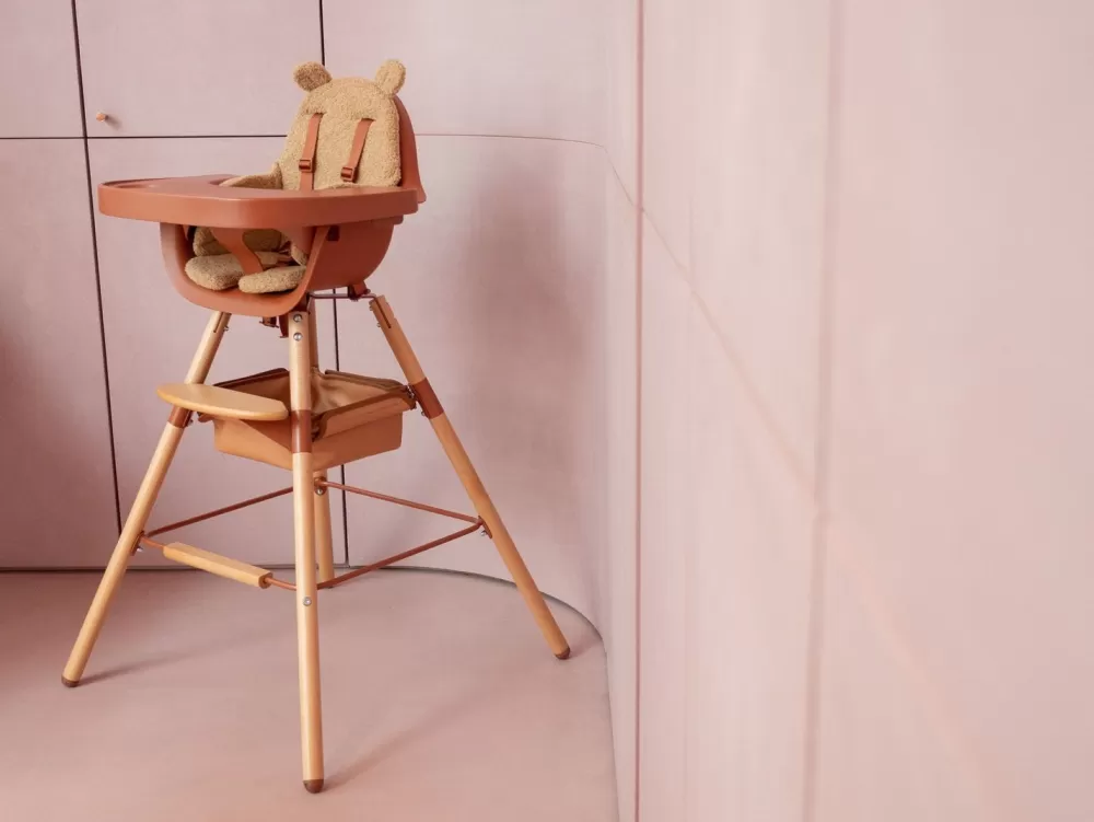 Sale Childhome Evolu Kinderstoel - Verstelbaar In Hoogte (50-75 Cm/*90 Cm) - Naturel Roest