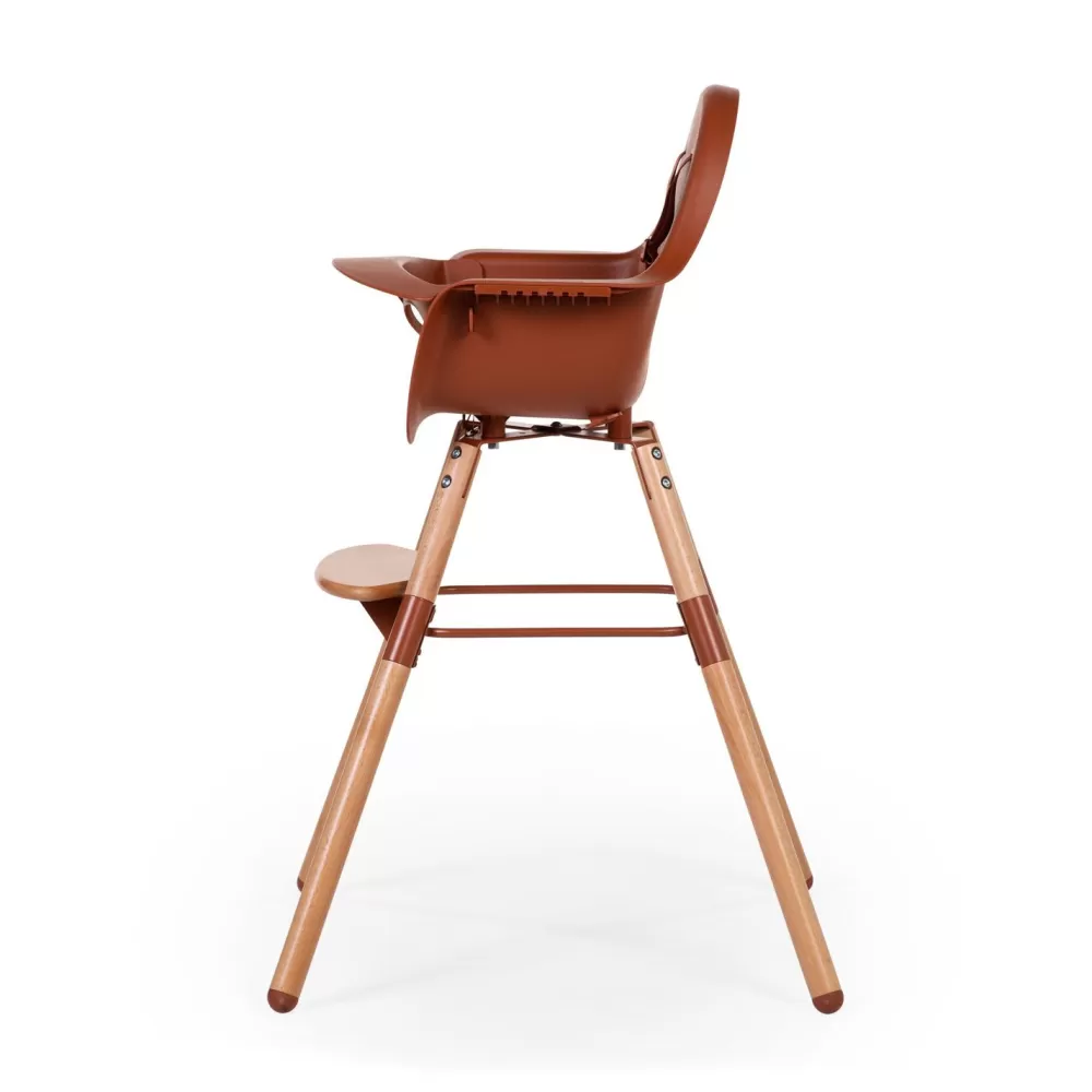 Sale Childhome Evolu Kinderstoel - Verstelbaar In Hoogte (50-75 Cm/*90 Cm) - Naturel Roest