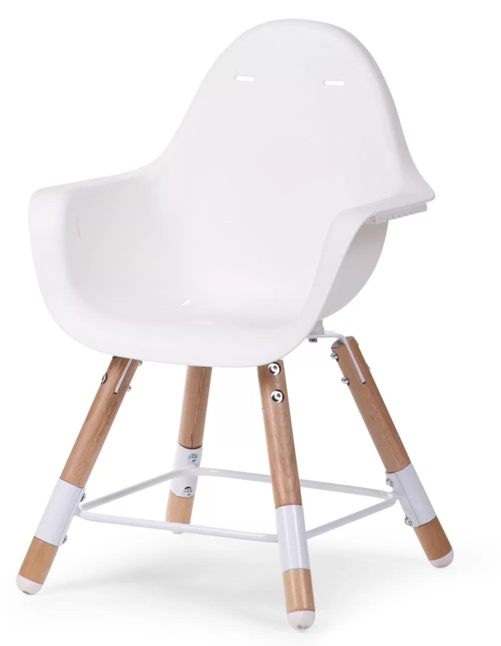 Store Childhome Evolu Kinderstoel - Verstelbaar In Hoogte (50-75 Cm/*90 Cm) - Naturel Wit
