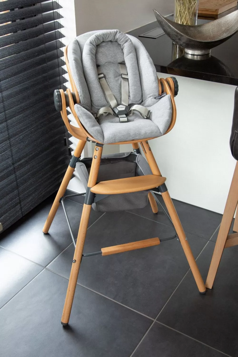 Hot Childhome Evolu Newborn Seat Voor Evolu 2 + One.80° - Hout - Naturel Antraciet