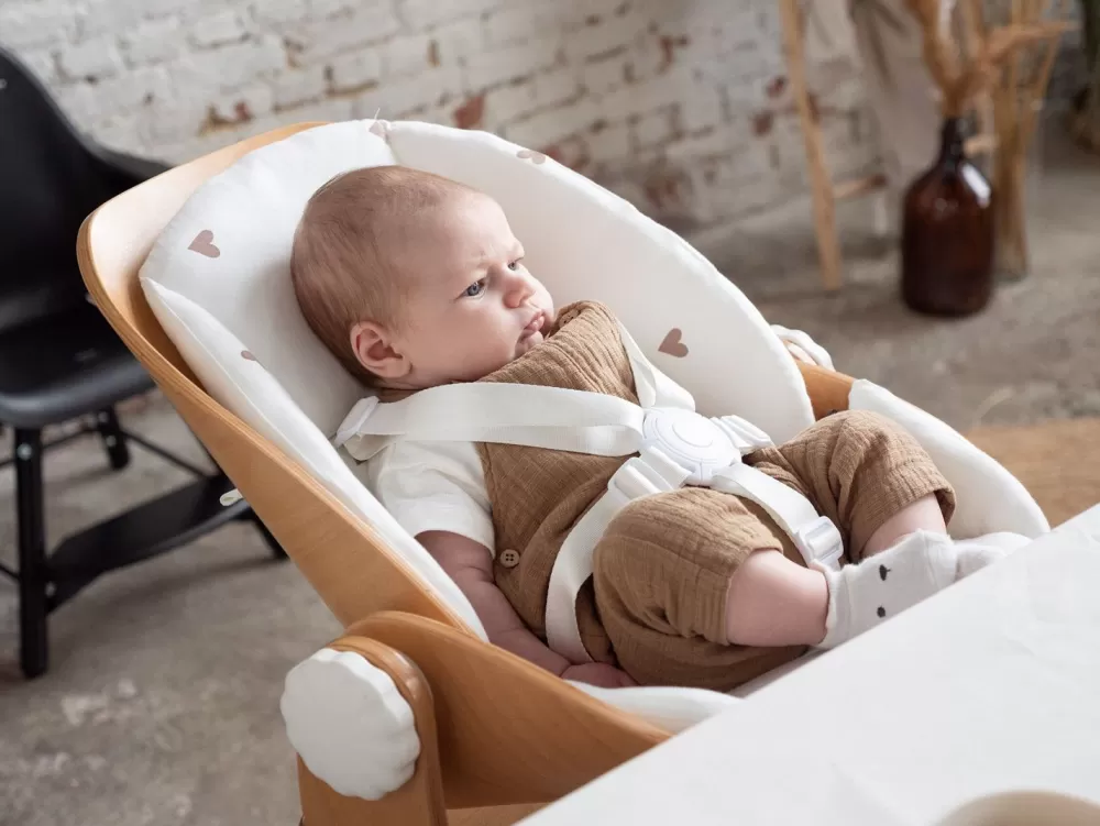 Store Childhome Evolu Newborn Seat Voor Evolu 2 + One.80° - Hout - Naturel Wit