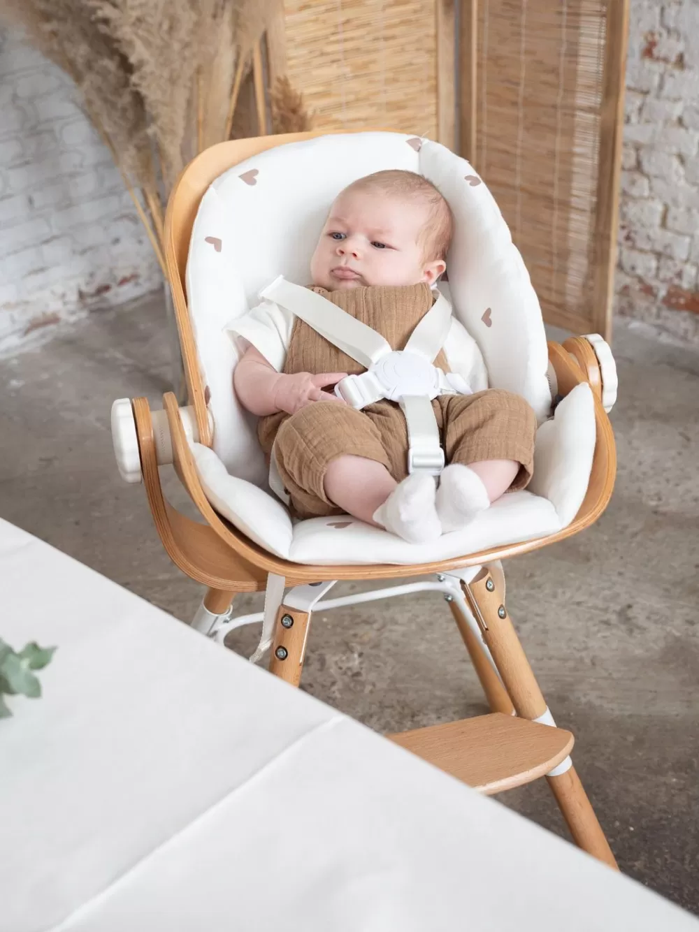 Store Childhome Evolu Newborn Seat Voor Evolu 2 + One.80° - Hout - Naturel Wit