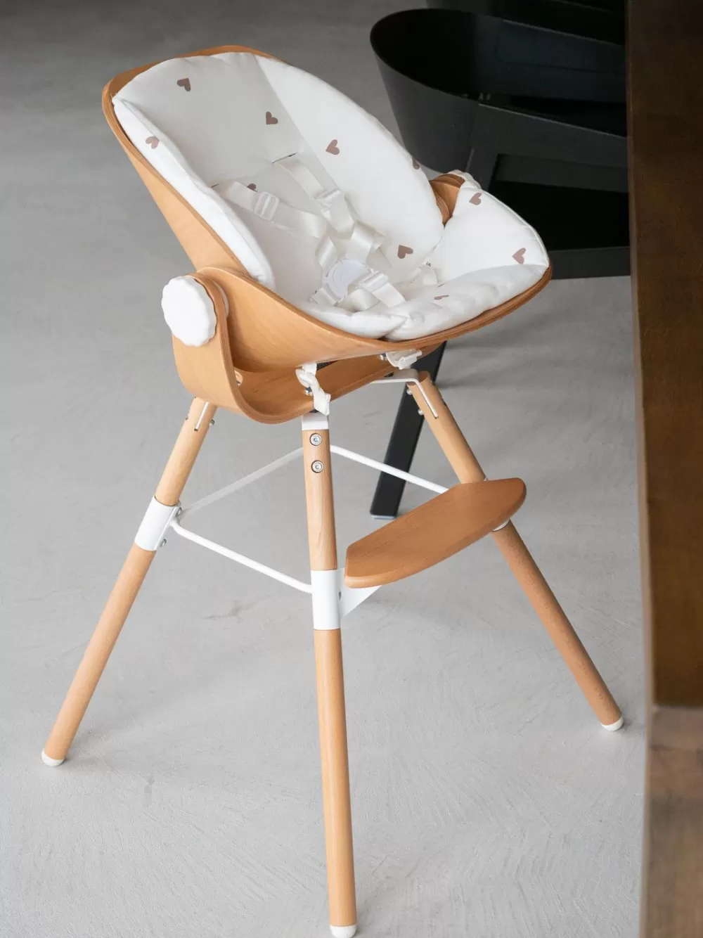 Store Childhome Evolu Newborn Seat Voor Evolu 2 + One.80° - Hout - Naturel Wit