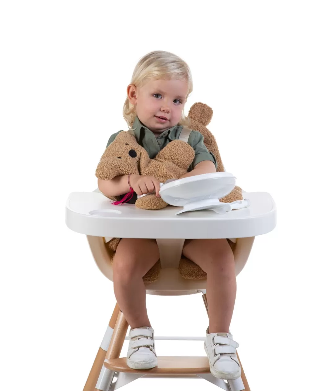 Outlet Childhome Evolu Stoelverkleiner - Polyester - Teddy Bruin