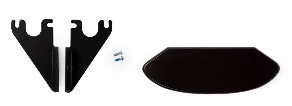 Fashion Childhome Evolu Voetsteun + Steun + Hardware - Zwart