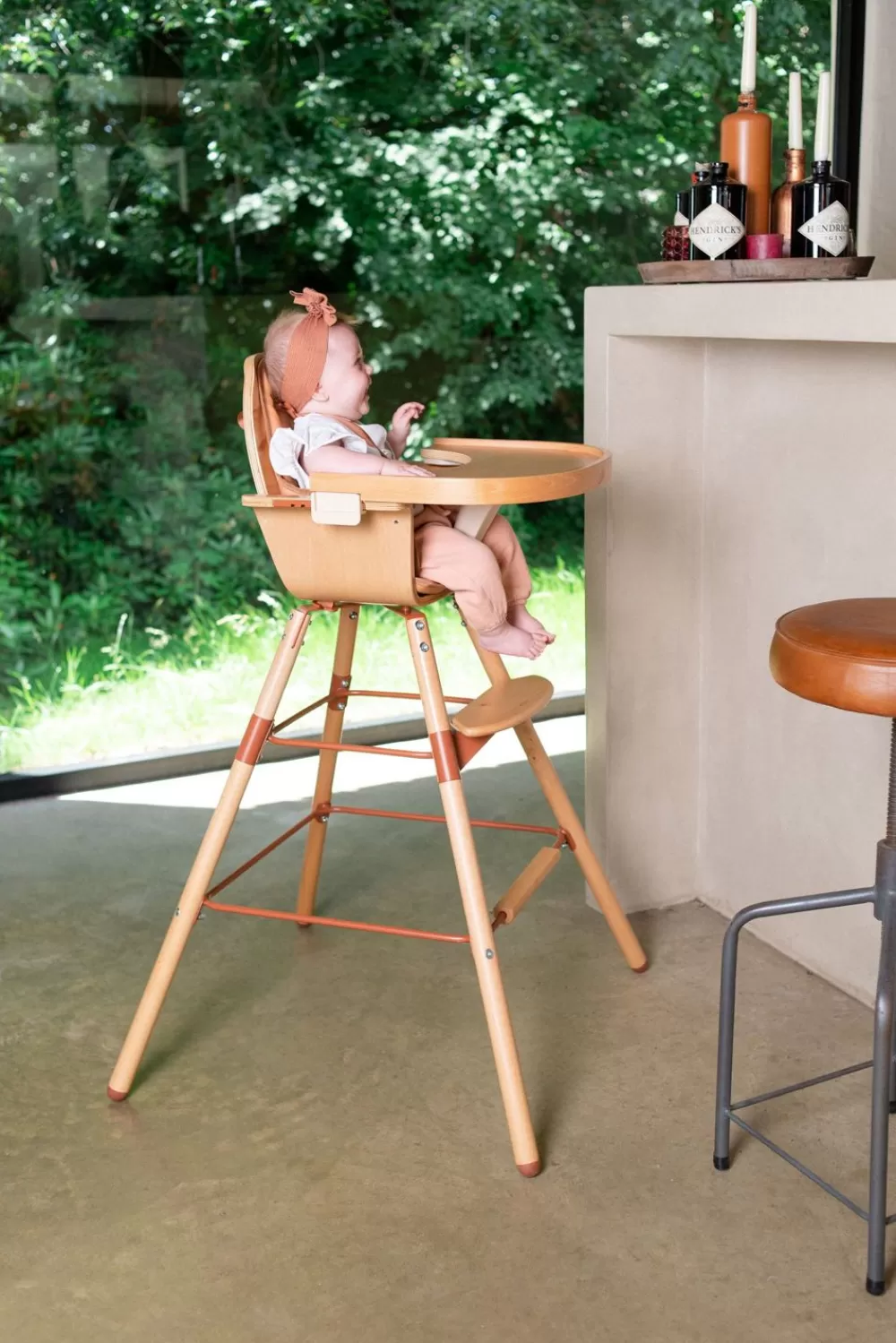 Fashion Childhome Evowood Kinderstoel - Naturel Roest