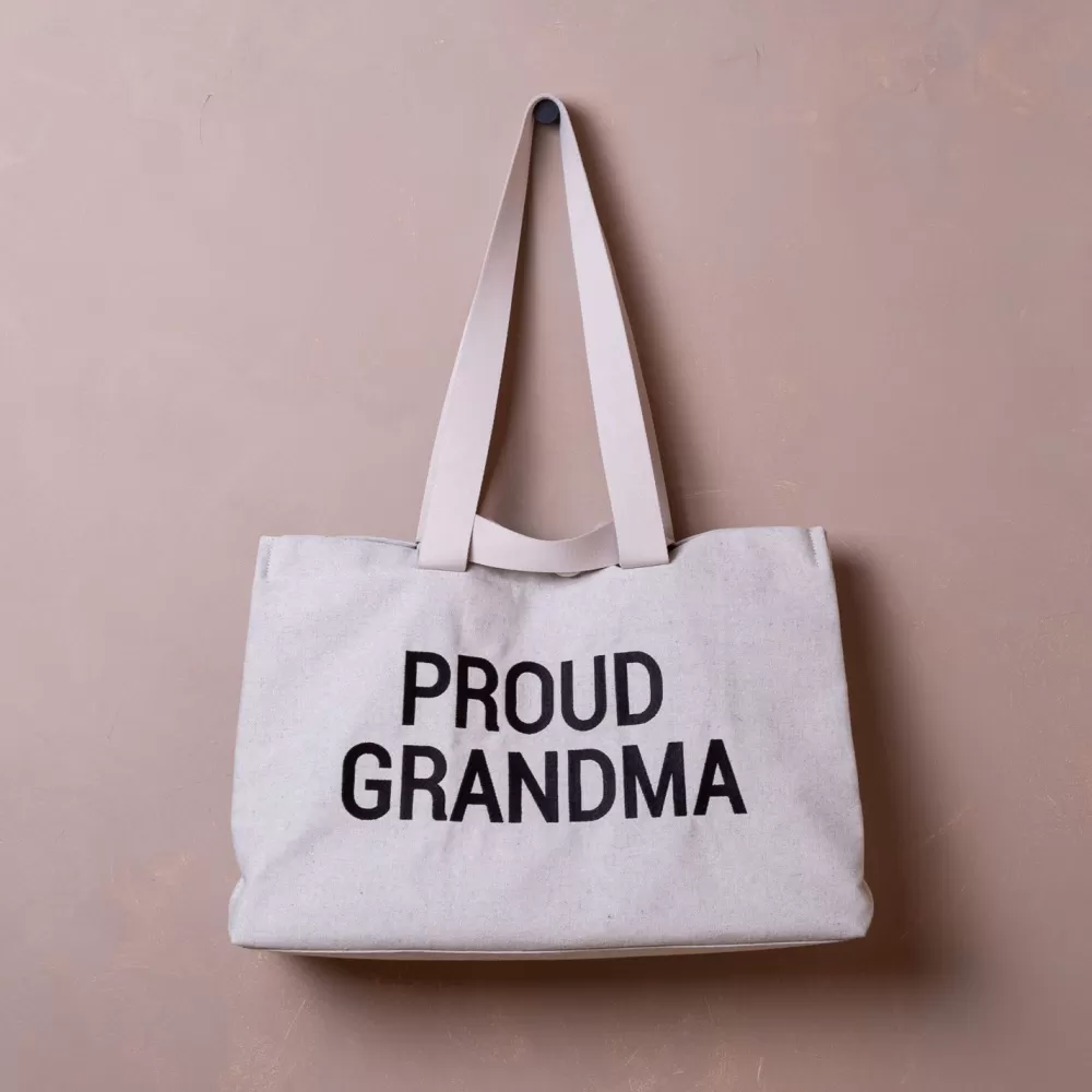 Shop Childhome Grandma Bag - Canvas - Ecru