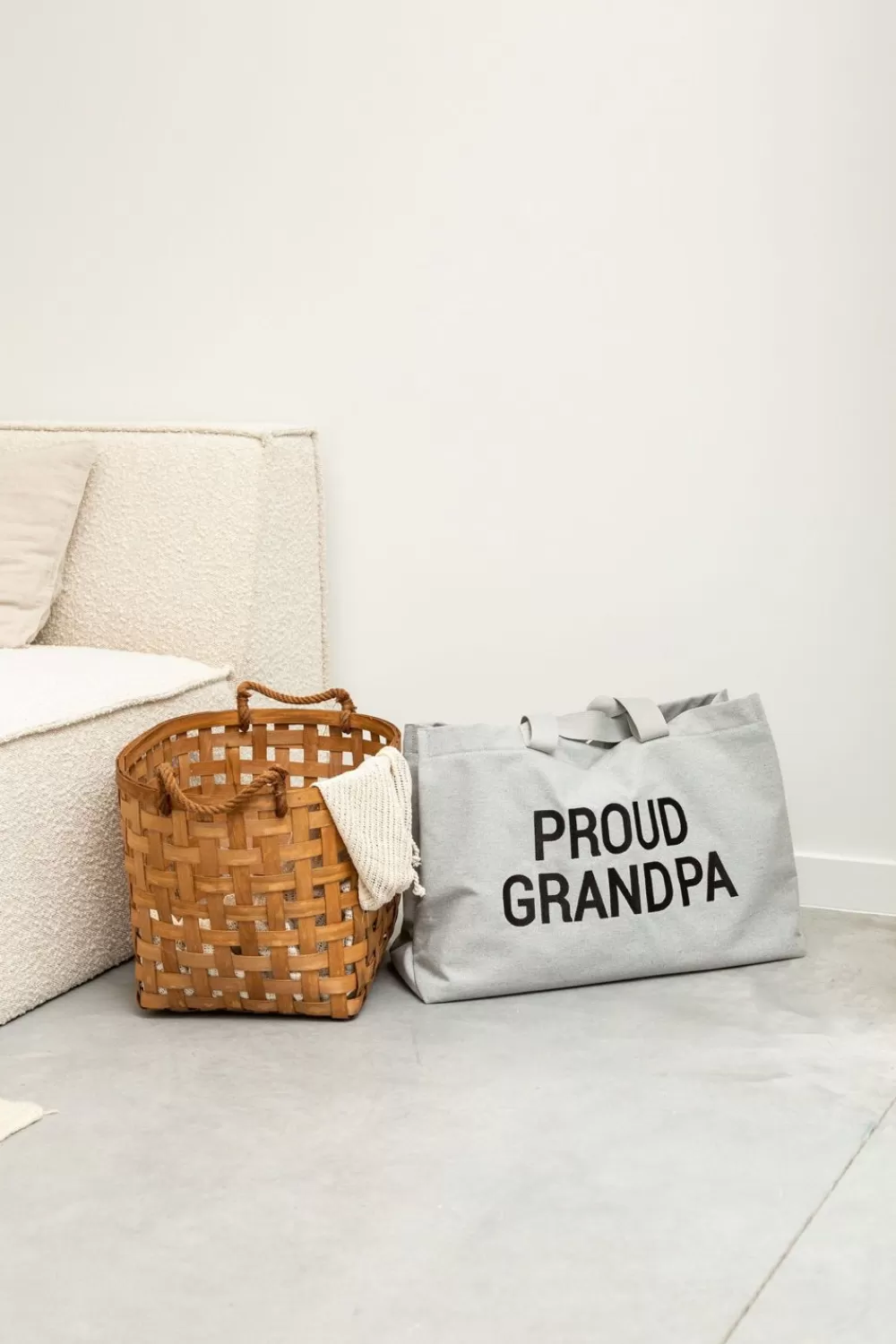 Discount Childhome Grandpa Bag - Canvas - Grijs