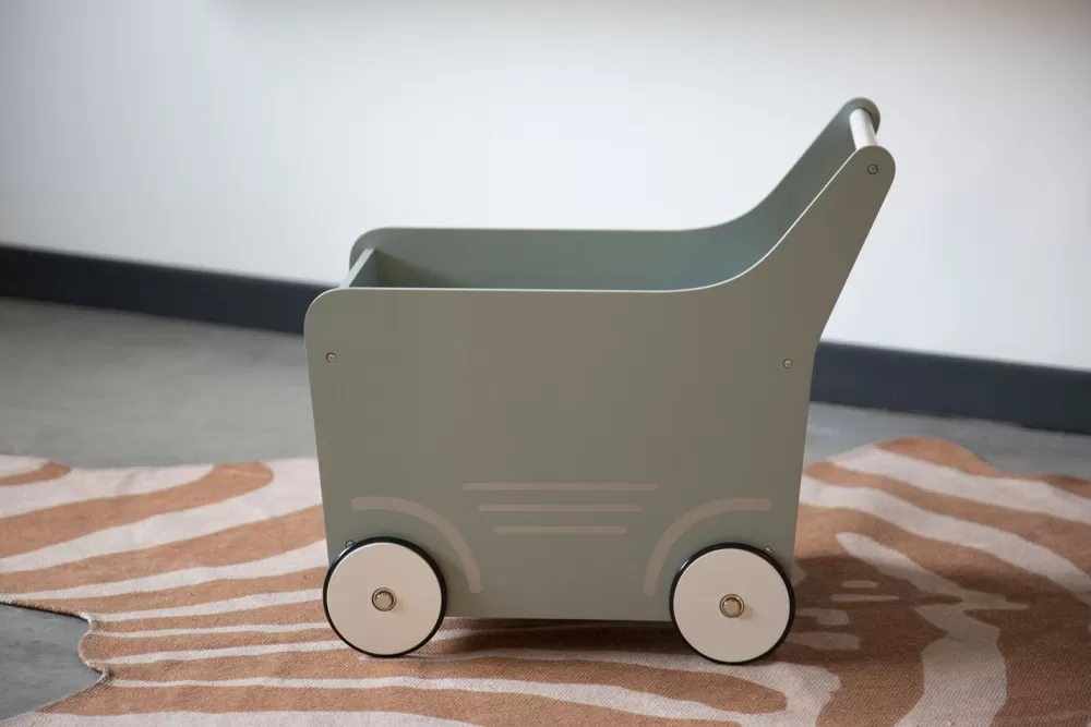 Outlet Childhome Loopwagen - Hout - Mint