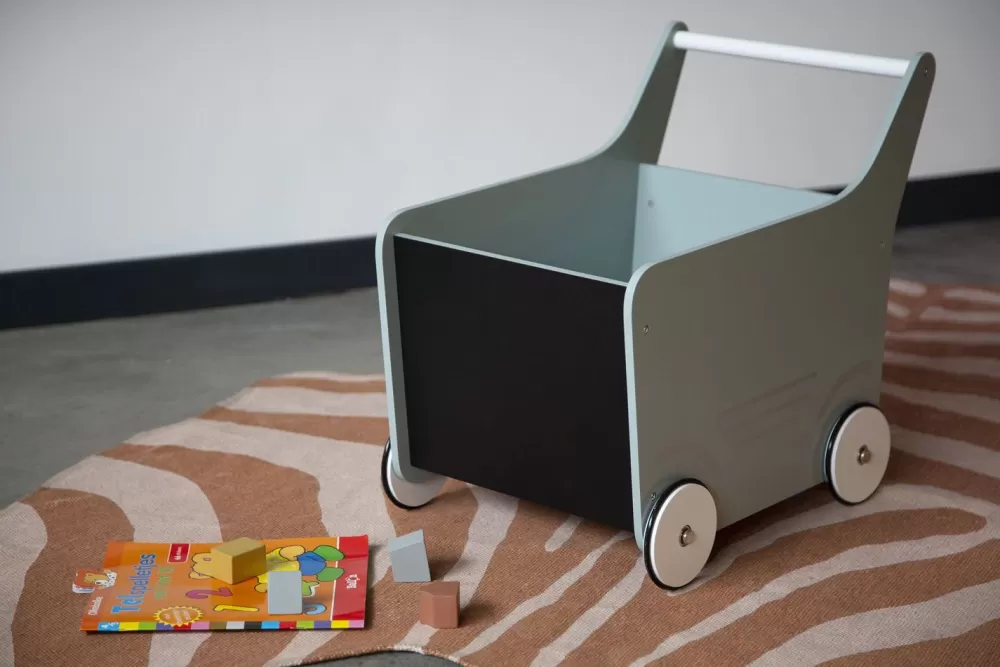 Outlet Childhome Loopwagen - Hout - Mint