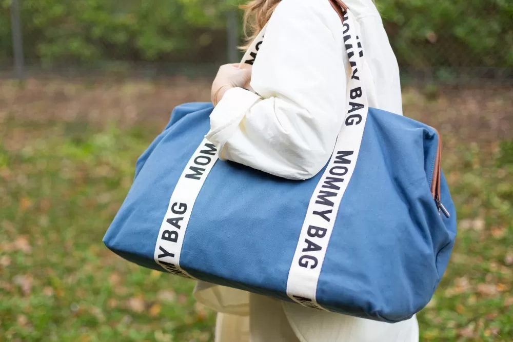 Sale Childhome Mommy Bag ® Verzorgingstas - Signature - Canvas - Indigo