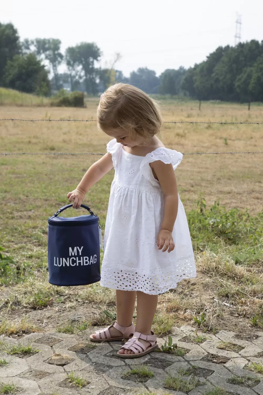 Flash Sale Childhome My Lunchbag - Met Isolerende Voering - Navy Wit