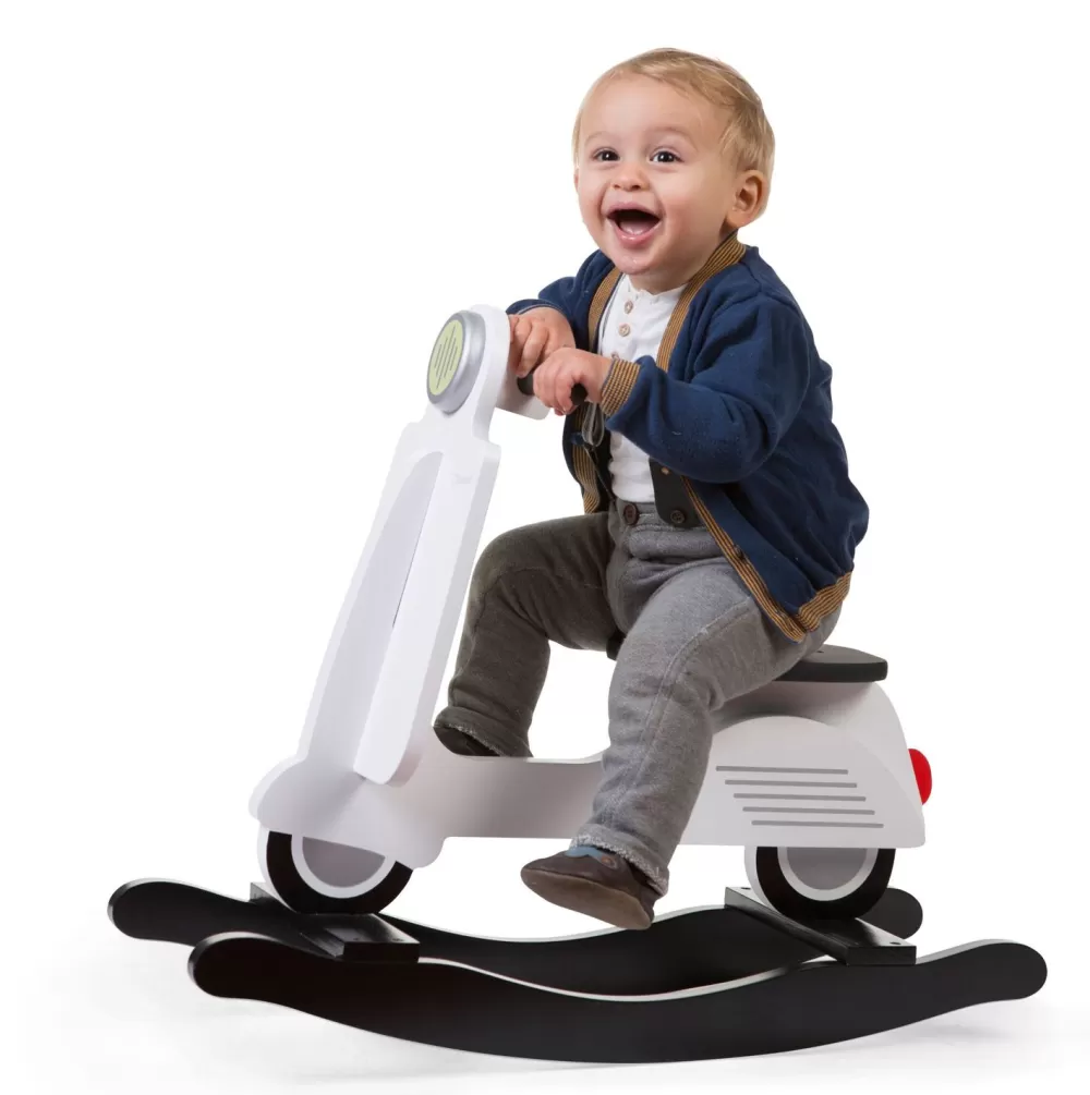 Cheap Childhome Schommel Scooter - Mdf - Zwart Wit