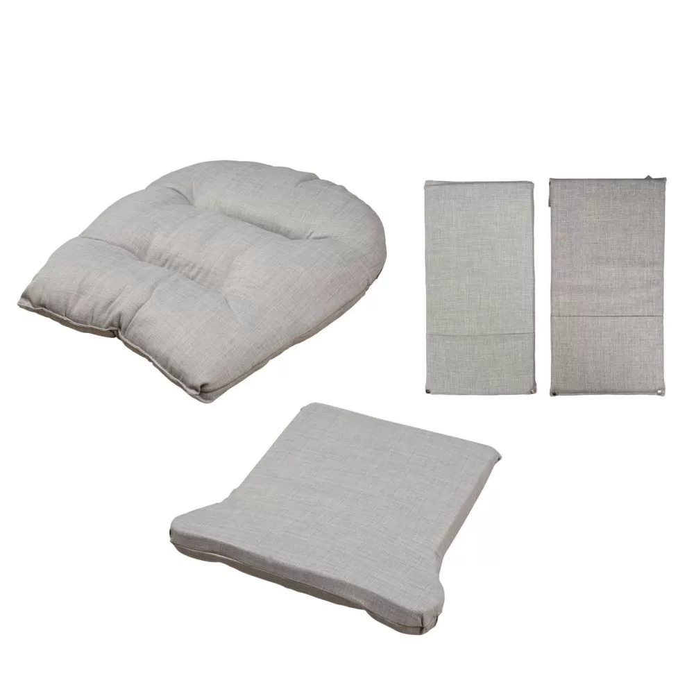 Discount Childhome Schommelstoel Kussenset - Canvas Grey