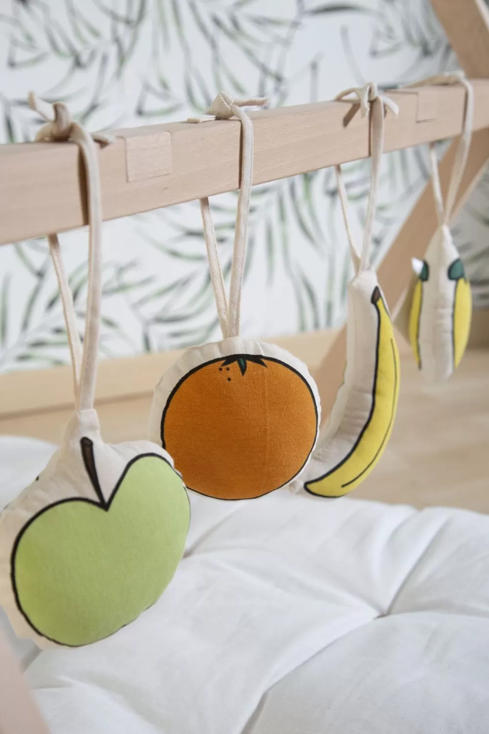 Fashion Childhome Tipi Staander Voor Moses Mand + Baby Gym - Hout - Naturel